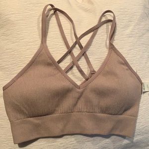 American Eagle Seamless Strappy Padded Bralette